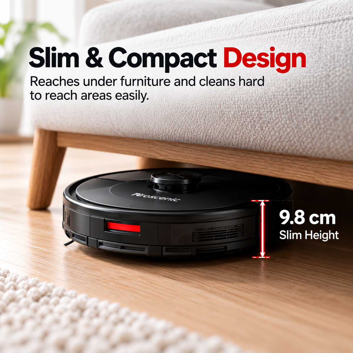Vacura Smart Robot Vacuum Cleaner